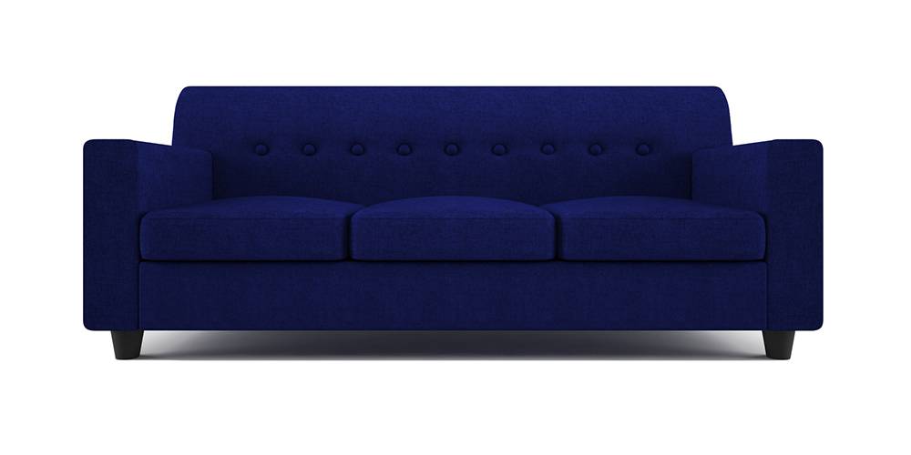 Solitaire Fabric Sofa - Navy Blue